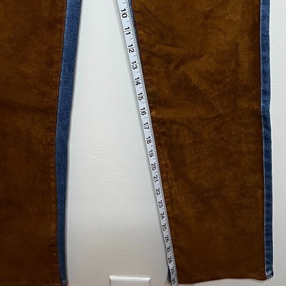 GOOD AMERICAN Good Icon Suede mixing indigo Size 10/30 - Picture 14 of 15